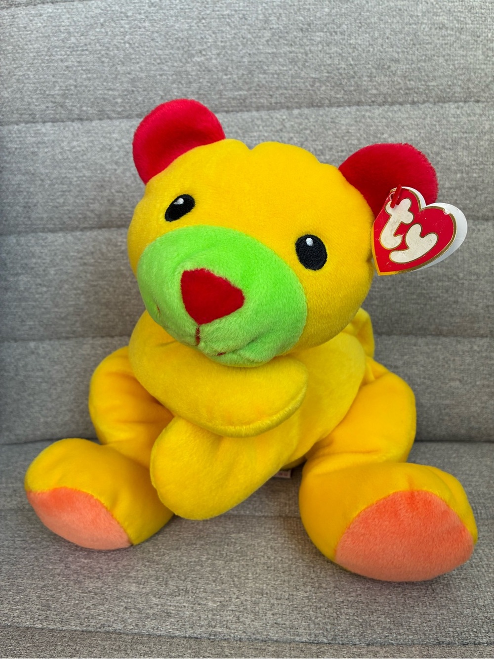 Ty Pillow Pal Huggy the Bear 13” 1998